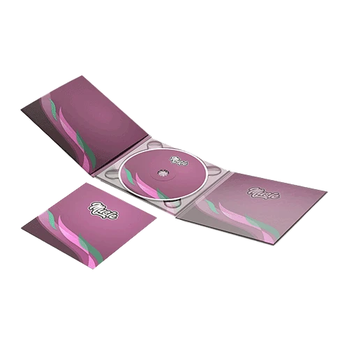 Custom 6 panel Digipak with multi color printing and matte lamination