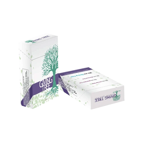 Cigarette boxes with decent matt lamination and perforation feature