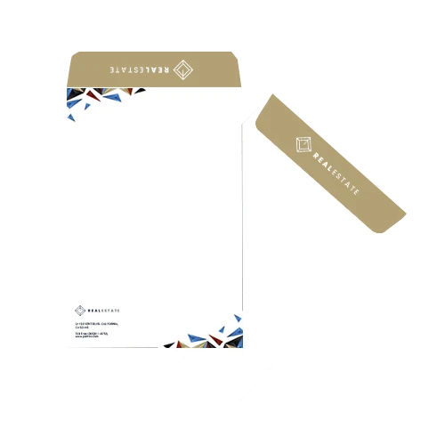 Full color printed 9"x12" envelopes for letter size documents