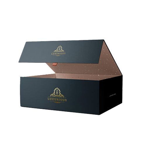 Custom design printing magnetic rigid box with window