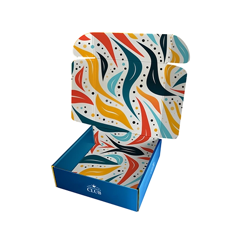 Corrugated mailer boxes with full color printing on eco-friendly kraft card
