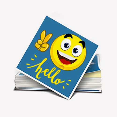 Postcard Stickers Custom Postcard Stickers for Photos at Printingblue