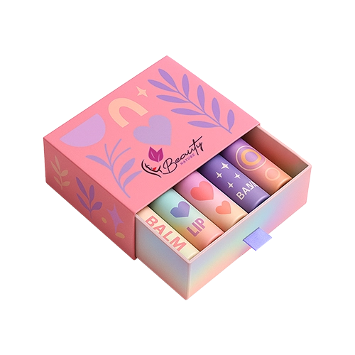 Colorful printed slide & match rigid boxes, perfect for premium cosmetic products
