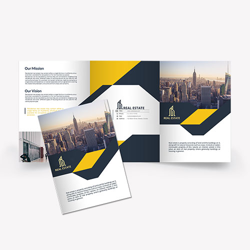 trifold brochures